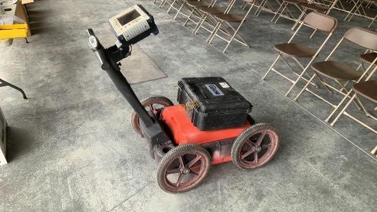GSSI Walk Behind Surveying Buggy