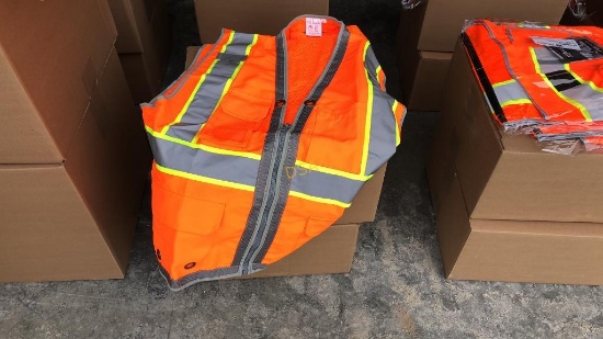 20 Unused Surveyors Safety Vest Size 1X