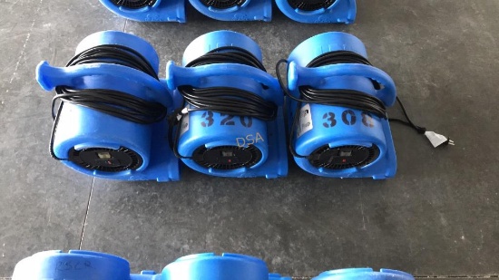 3 - Bair VP33 Air Movers,