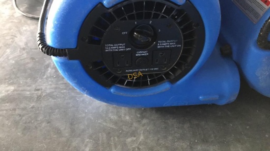 3 - Bair VP25 Air Movers,