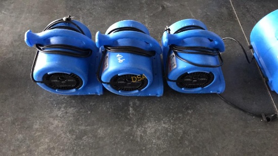 3 - Bair VP25 Air Movers,