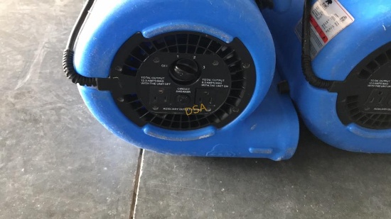 3 - Bair VP25 Air Movers,