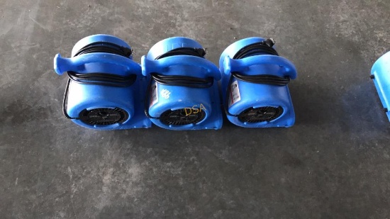 3 - Bair VP25 Air Movers,