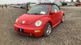 2005 Volkswagen Beetle GLS Convertible,