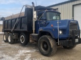 1993 Mack DM690S Tri Axle Dump Truck,