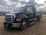 2005 Ford F650XL Super Duty Contractors Dump Truck