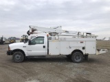 1999 Ford F550 XL Super Duty Bucket Truck,