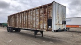 2003 Hyundai 45' Open Top Scrap Trailer,