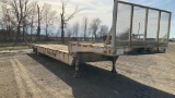 1999 Trail-Eze DHT8048 Drop Deck Trailer,