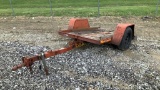 Ditch Witch Tilt Top Tag Trailer,