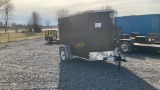 2015 Wells Cargo FT581 Van Trailer w/Ramp,