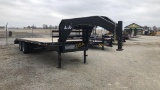 2015 Sure Pull 20,000# 20+5 Gooseneck Trailer,