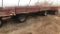 14' Flat Bed Wagon, With 2' Sides, on John Deere