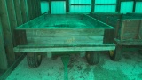 14' Flat Bed Wagon, With 2' Sides, on John Deere