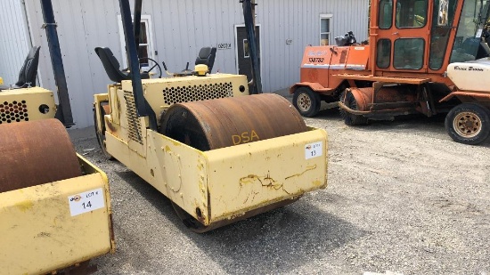 1992 Rosco 460 Double Smooth Drum Roller,