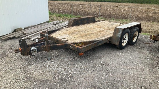 Flatbed Tag Trailer,