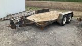 Flatbed Tag Trailer,