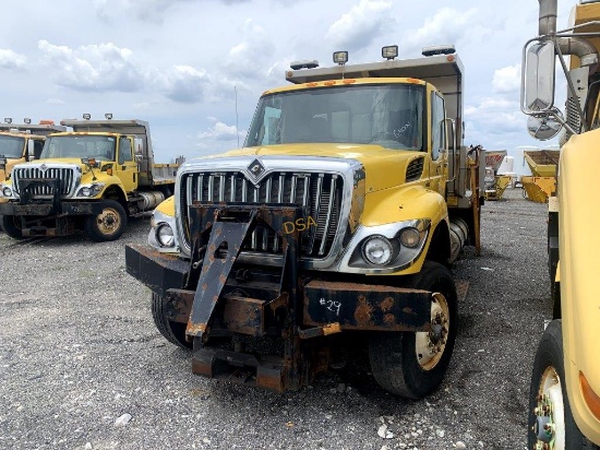 2009 International 7400 Single Axle Dump Truck,