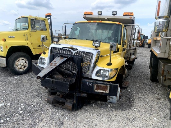 2007 International 7400 Single Axle Dump Truck,