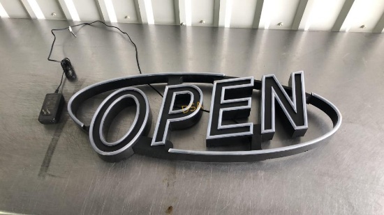 Electric Open Sign