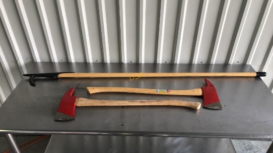 Firefighter Hand Tools Include: