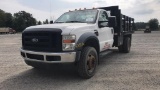 2009 Ford F550 XL Super Duty Truck,