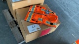 Box of 68 - Unused Surveyors Safety Vests,