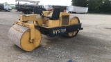 Hyster Double Smooth Drum Roller,