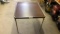 7- Metal Folding  Card Tables,