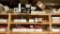 10 - Shelves of  Assorted Small Engine Parts