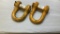 2- Shackles,
