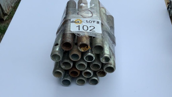 20  Scaffolding Pins 1" Collar