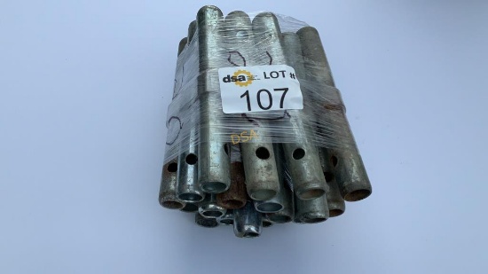 20  Scaffolding Pins 1" Collar
