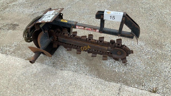 Finn 18392 Trencher  Mini Skid Loader Attachment,