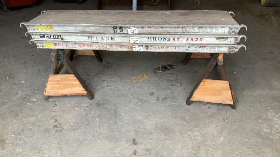 3- TUF-N- LITE Scaffolding Walk Boards,