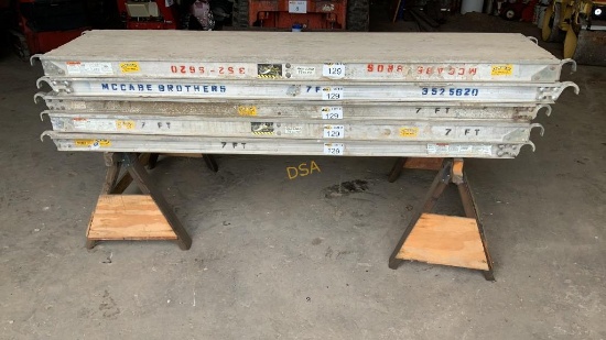 5- TUF-N- LITE Scaffolding Walk Boards,
