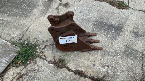 12" WB Mini Excavator Bucket,
