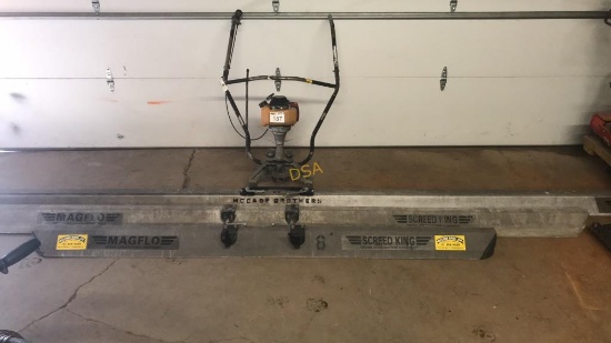 Screed King V2621505  Concrete Power Screed,