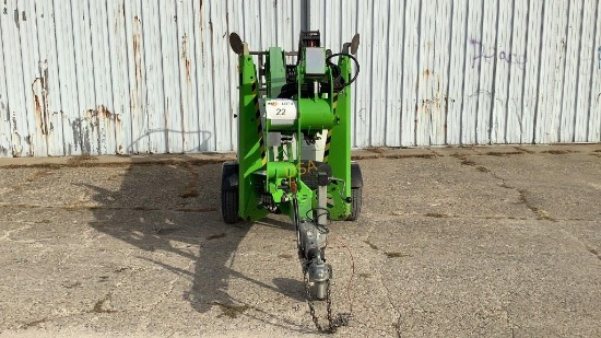 2003 Nifty TM42T Tow Behind Man Lift, 48' 6"
