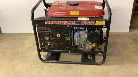 Pow'r Gard Premier 6000 Portable Generator,