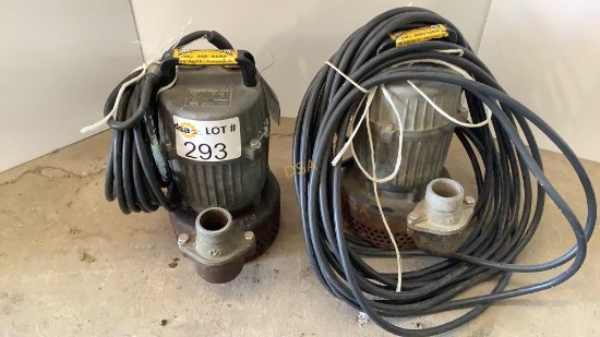 2- Ponstar PS-64011 Submersible  Pumps,