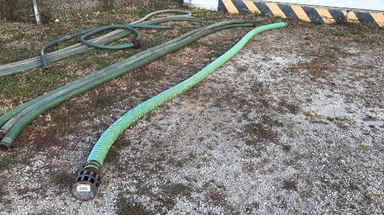 4" Suction Hose, Debris Filter Fitting