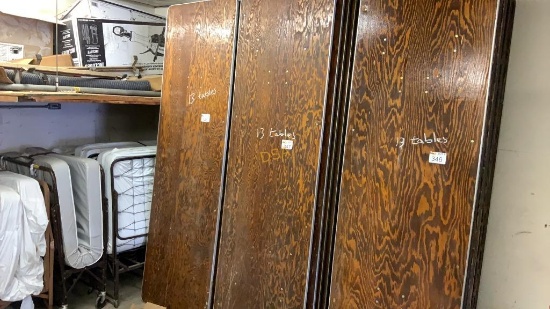 13 - 8' Banquet Tables,