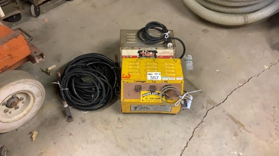 2 - Pipe Thawing Machines with Leads