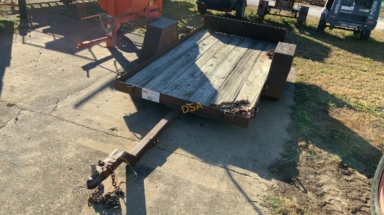 1990 Samson Tilt Top Trailer