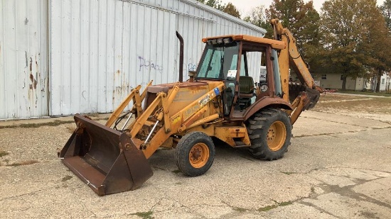 Case 580K Loader Extended Backhoe,