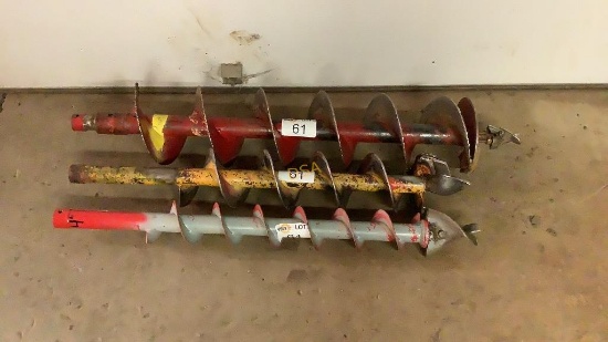 4", 6", 6", 8"Auger Bits, 1"Auger Drive