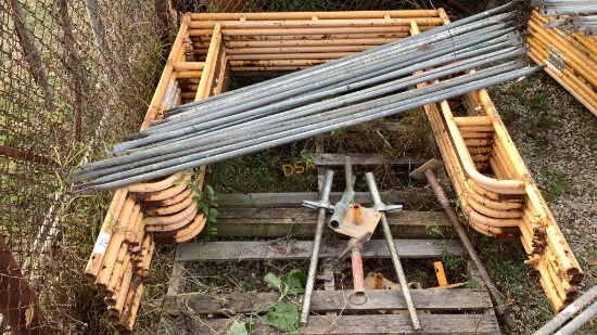8 Masonry Scaffolding 6' 6" End Frames,