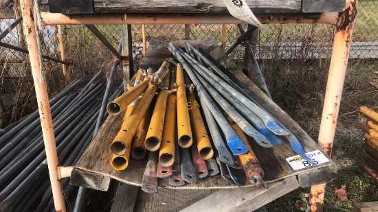 7- 84" Railing, 7- 78" Railing