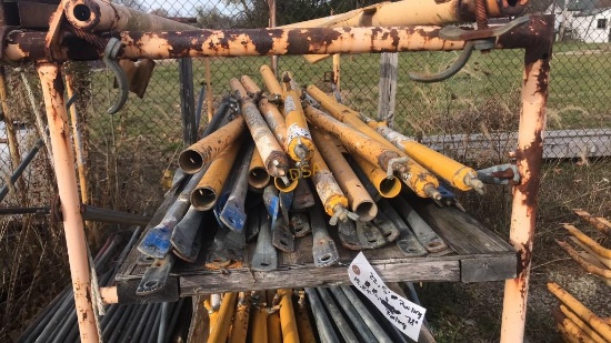 22- 5’ Railing, 18- 78" Railing, 15- 84" Railing,